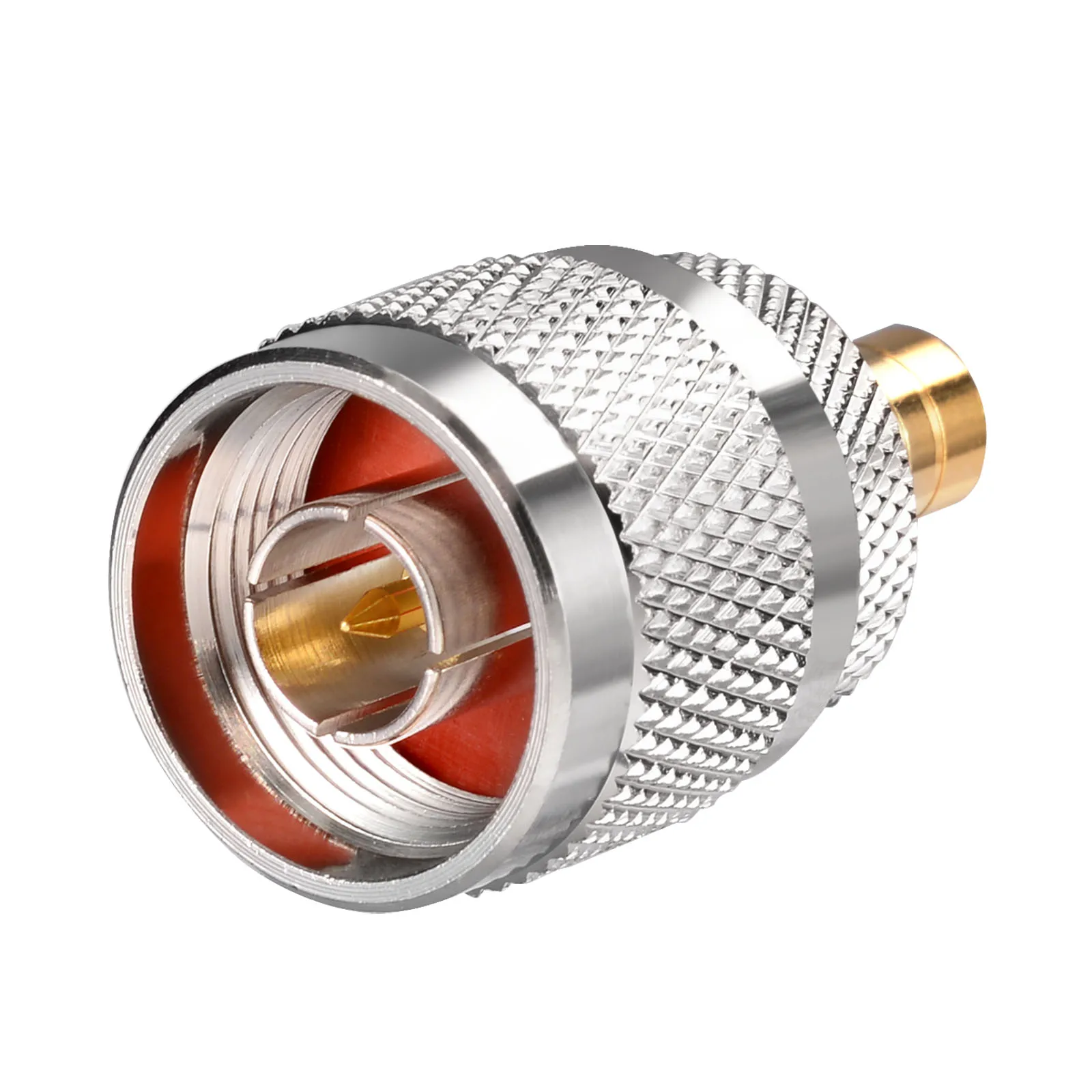 N Male to SMB Plug Straight RF Coaxial Connector Adapter