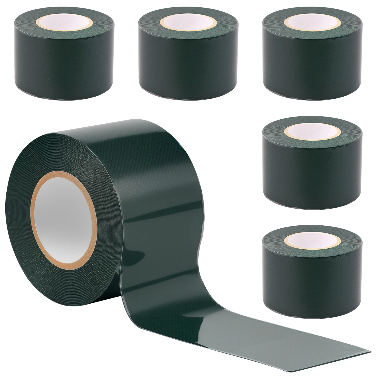 6 Rolls Artificial Turf Tape Double Sided Adhesive Grass Seam Tape Garden Carpet Lawn Repair Connecting Fixed