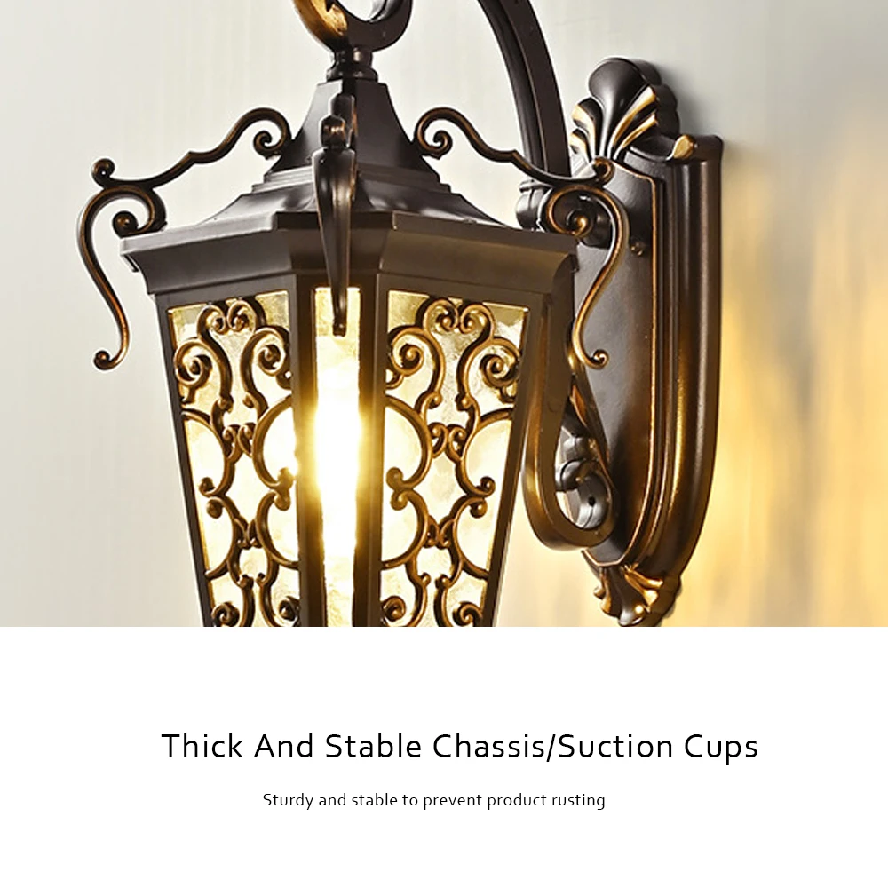 European Outdoor Wall Lights Waterproof Garden Lights Super Bright Outdoor Villa Front Door Entrance Both Side Balcony
