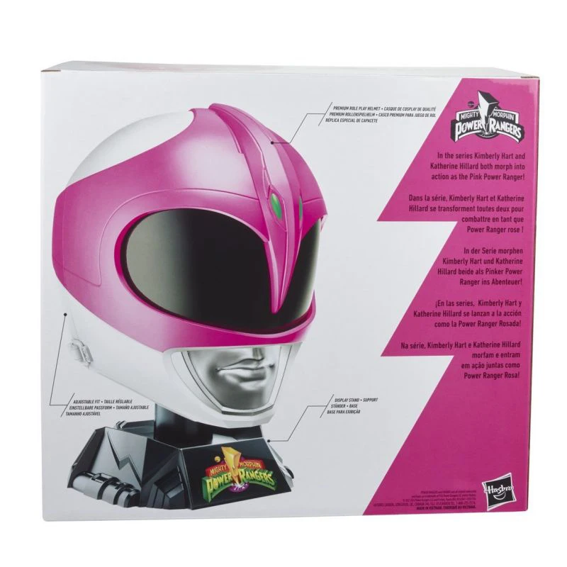 Capacete De Moto Power Ranger Rosa