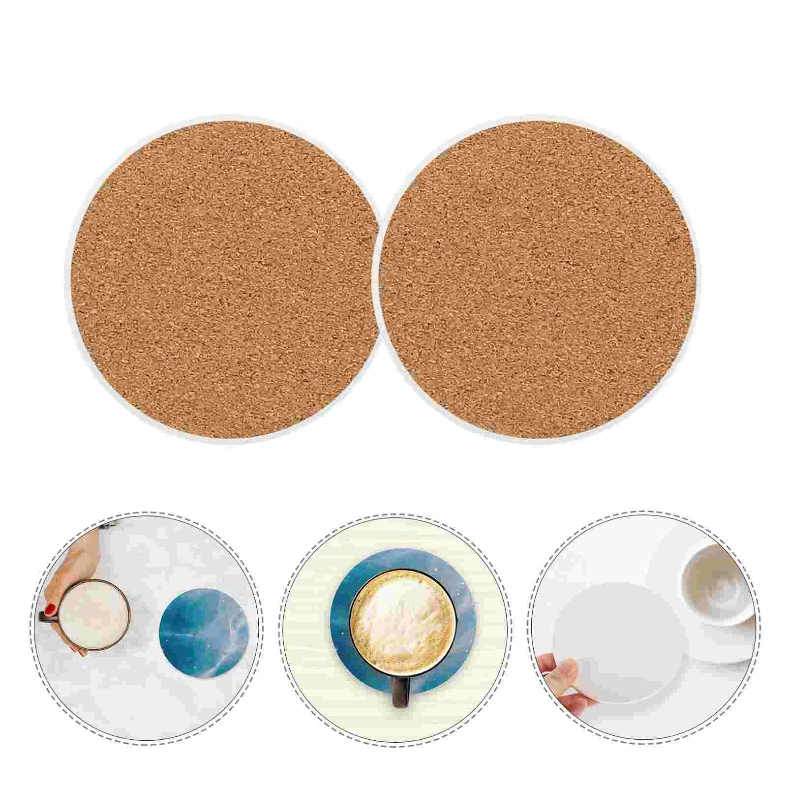 

10 Set Ceramic Coasters Cup Mat Sublimation Anti-scald Heat Transfer Blank Holder for Car Square Hot Plate Ceramics Scald-proof