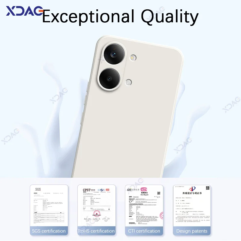 Luxury Soft Square Liquid Silicone Armor Phone Case Cover