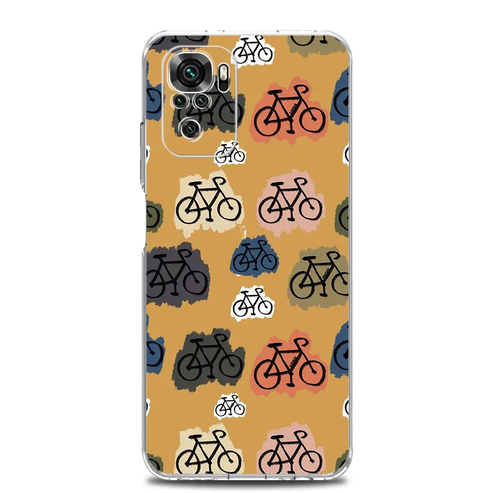 Mountain Bike Cycling Art Soft TPU Phone Case
