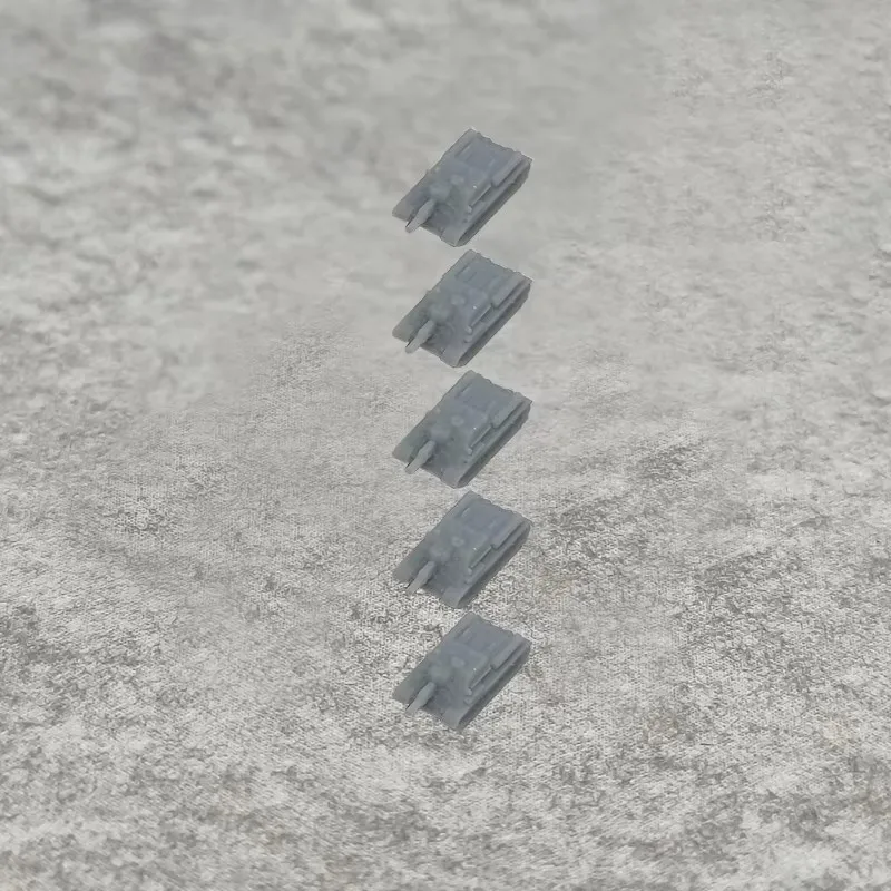 5PCS SU-122 Tank Fighter Vehicle Model 1/700 300 Scale Self-propelled Gun Battle Tanks DIY Military Toys Collection Exhibition