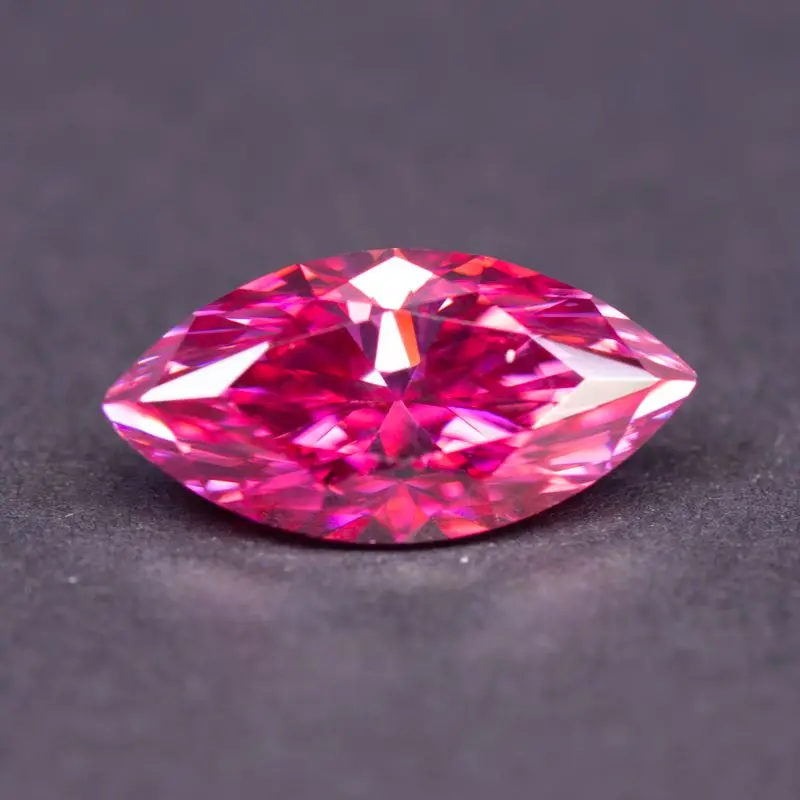 

Камень муассанит драгоценный камень розового цвета для изготовления ювелирных изделий своими руками кольцо ожерелье серьги основные материалы с сертификатом GRA