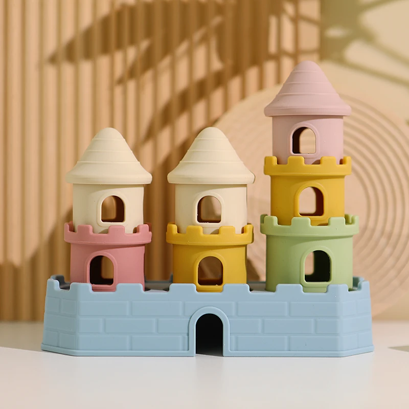 Silicone Castle Baby Photo Blocks 4
