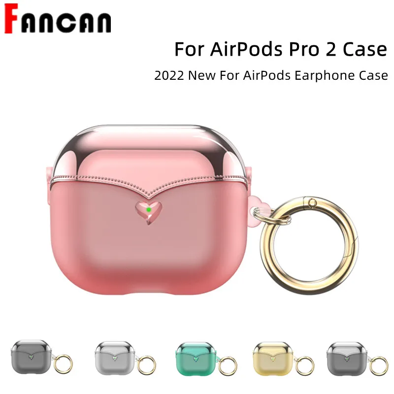 Custodia 3D Carina Per Airpods 3 2 1 Luxury Airpods Pro Custodia Auricolare Protezione Trasparente Con Portachiavi Per Airpods Pro 2 Cover