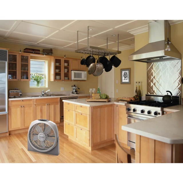 Lasko 20 Wind Tunnel 3-Speed Fan with Remote, Model A20700, Gray portable  fan - AliExpress