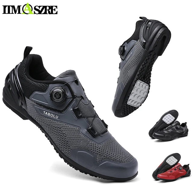 Zapatillas de ciclismo para de montaña, calzado de Pedal plano, sin bloqueo, Clip - AliExpress