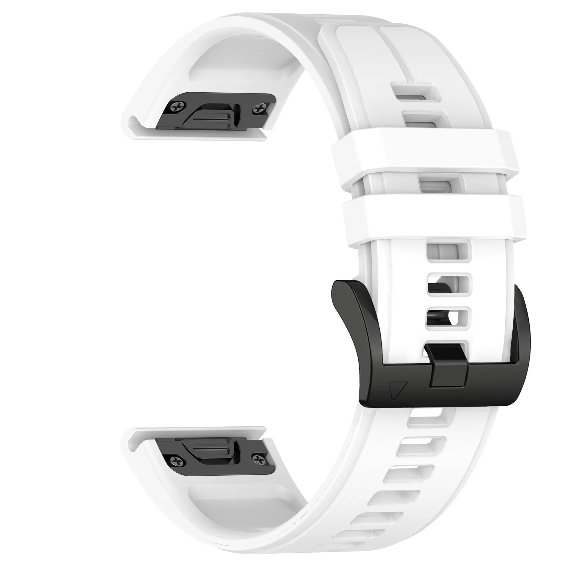 Breathable and Lightweight Quick Fit 22mm Silicone Watch Strap