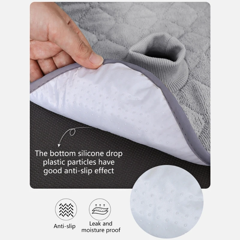 Baby Safety Car Seat Cushion 4 Layers Leak-proof Anti-slip Children Car Seat Insert Liner Foldable Cushion Pad for Dining Chair safety seat mat car seat mat