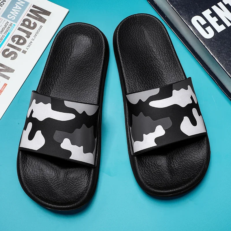 Slippers For Men Indoor Outdoor Men's Slipper Summer Man Sandal Fashion Casual Soft Non-slip Lightweight Male Footwear