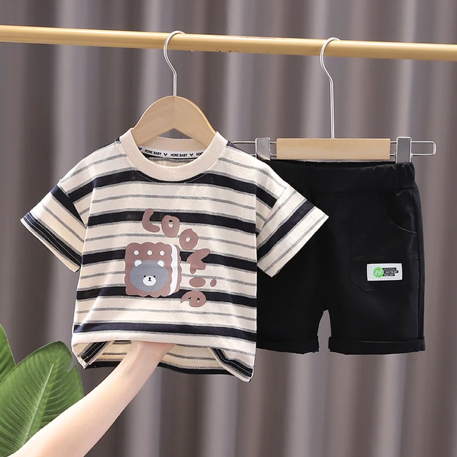 Boys Kids Summer Clothing Sets  2pcs Kids Summer Outfits Boys - 2pcs Boys  Girls - Aliexpress