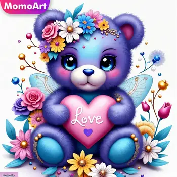 Bear Bead Cross Stitch Kit 11CT 1