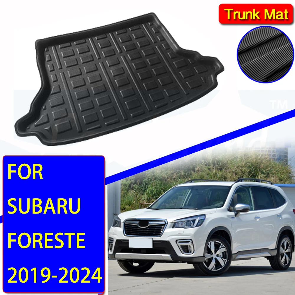 

For Subaru Forester SK 2019-2024 MK5 5th Car Tailored Cargo Liner Boot Tray Rear Trunk Floor Mat Carpet Waterproof