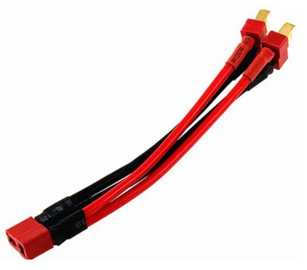 T-Plug Y Kabelbaum Buchse auf Stecker T-Stecker Parallel Batterie Pack Anschlusskabel für Rc Lipo Batterie Rc Modell – Detail 9