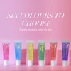 Fit Colors 6 color Mirror Pearl Glitter Warm Change jelly Lip Oil soft smooth silky Moisturizing Lip Gloss Christmas Lip Makeup 4