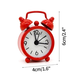 Nordic Retro Digital Quartz Alarm Clock with Metal Stand - As the picture show (B4)