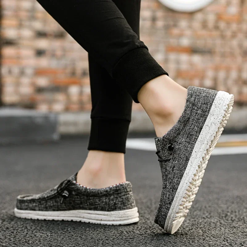 Men's Casual Shoes Light Non-slip Loafer Flat Shoes Outdoor Sneakers Vulcanized Shoes for Men Sapatos Formais Masculinos - Image 6