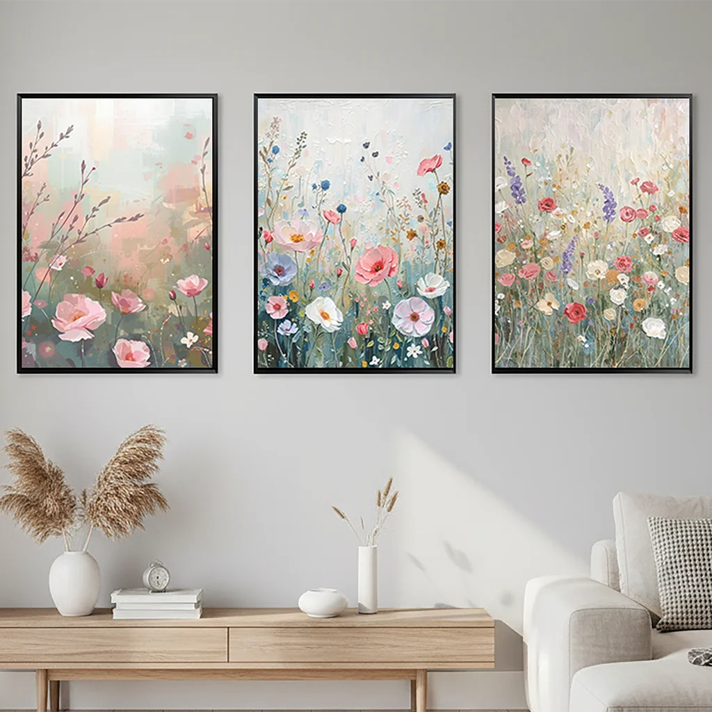 Vintage Floral Canvas Art 3