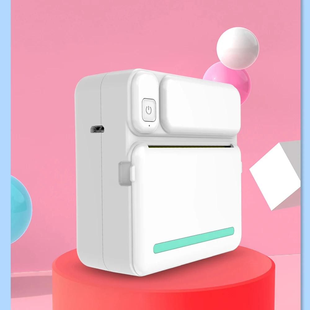 C19 Mini Printer Portable Thermal Printer Photo Pocket Thermal