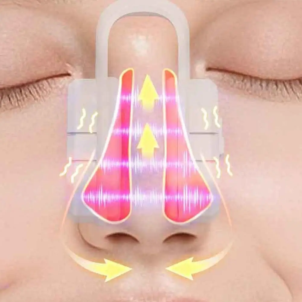 Compact EMS Nose Lifting Device Silicone Clip Vibration Therapy Nose Bridge Shaper Portable Facial Beauty Gadget 2