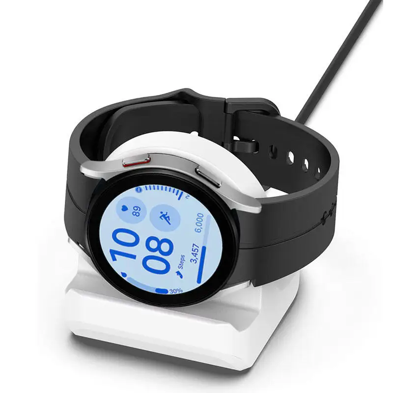 Silikon-Ladestation für Samsung Galaxy Watch Ultra 2025, 47 mm, Ladeständer, Galaxy Watch 8 Classic/8/7/6/5/5Pro 45 46 mm – Detail 5