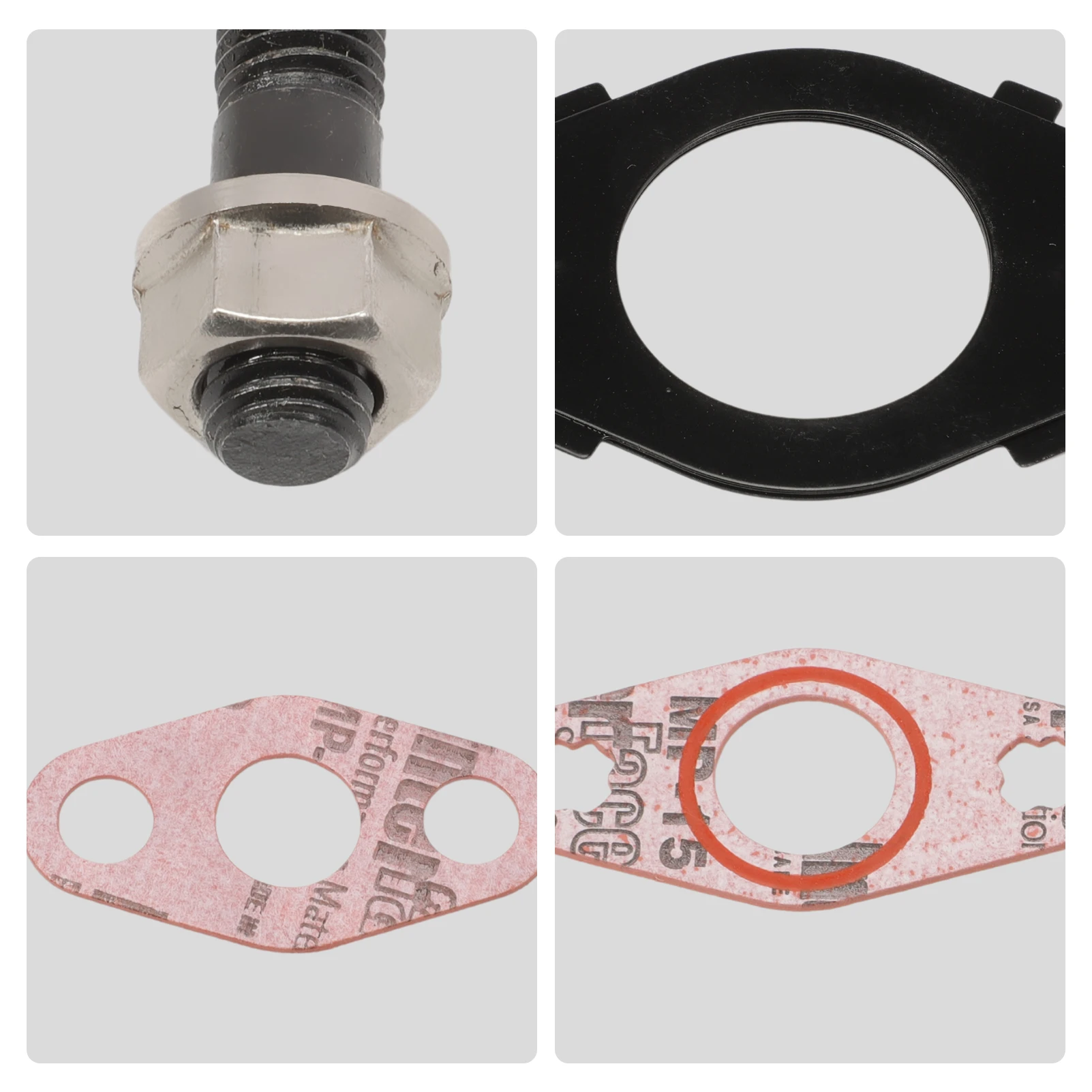 Exhaust Manifold Gaskets Stud Nut Kit for Cummins 5.9L,6.7L 24V 1998- 1045986 1045985 1045987