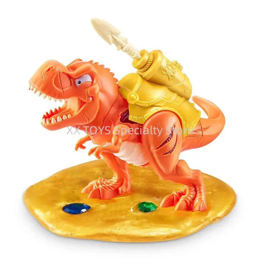 ZURU Smashers Dino Island serie calavera gigante oro caza del