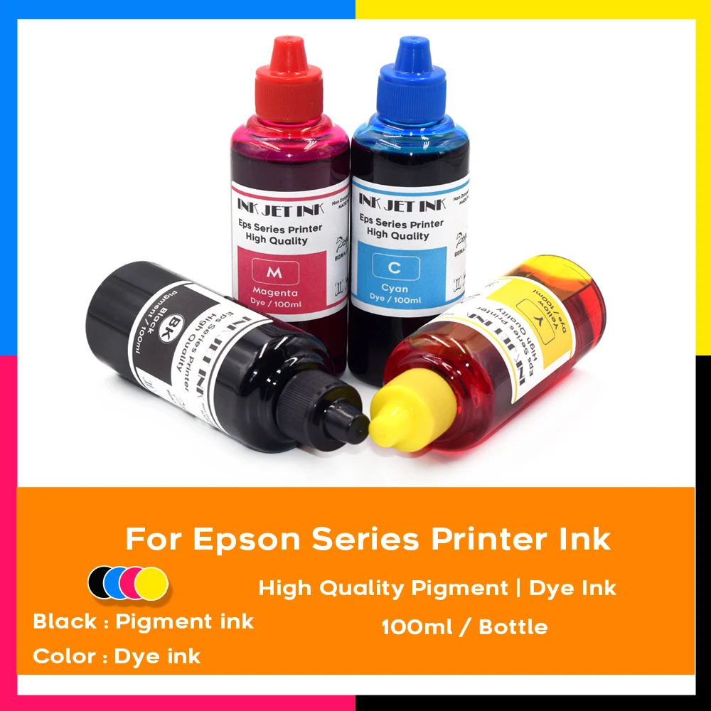 Pigment Dye ink T503 T503XL 503 503XL For Epson WorkForce WF-2960 WF-2960DWF WF-2965DWF XP-5200 XP-5205 Printer Refill ink