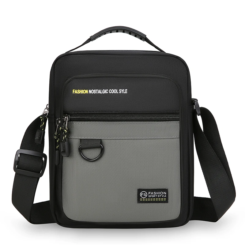 Men Crossbody Bag Single Shoulder Bags Big Capacity Storage Bag Fashion Multi-Pockets Business Crossbody Bags - 2