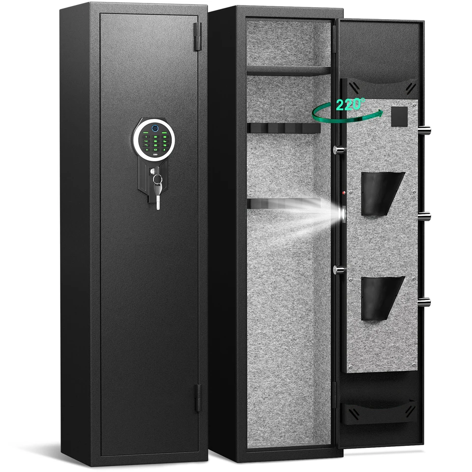 Biometric Fingerprint Gun Safe for Shotguns
