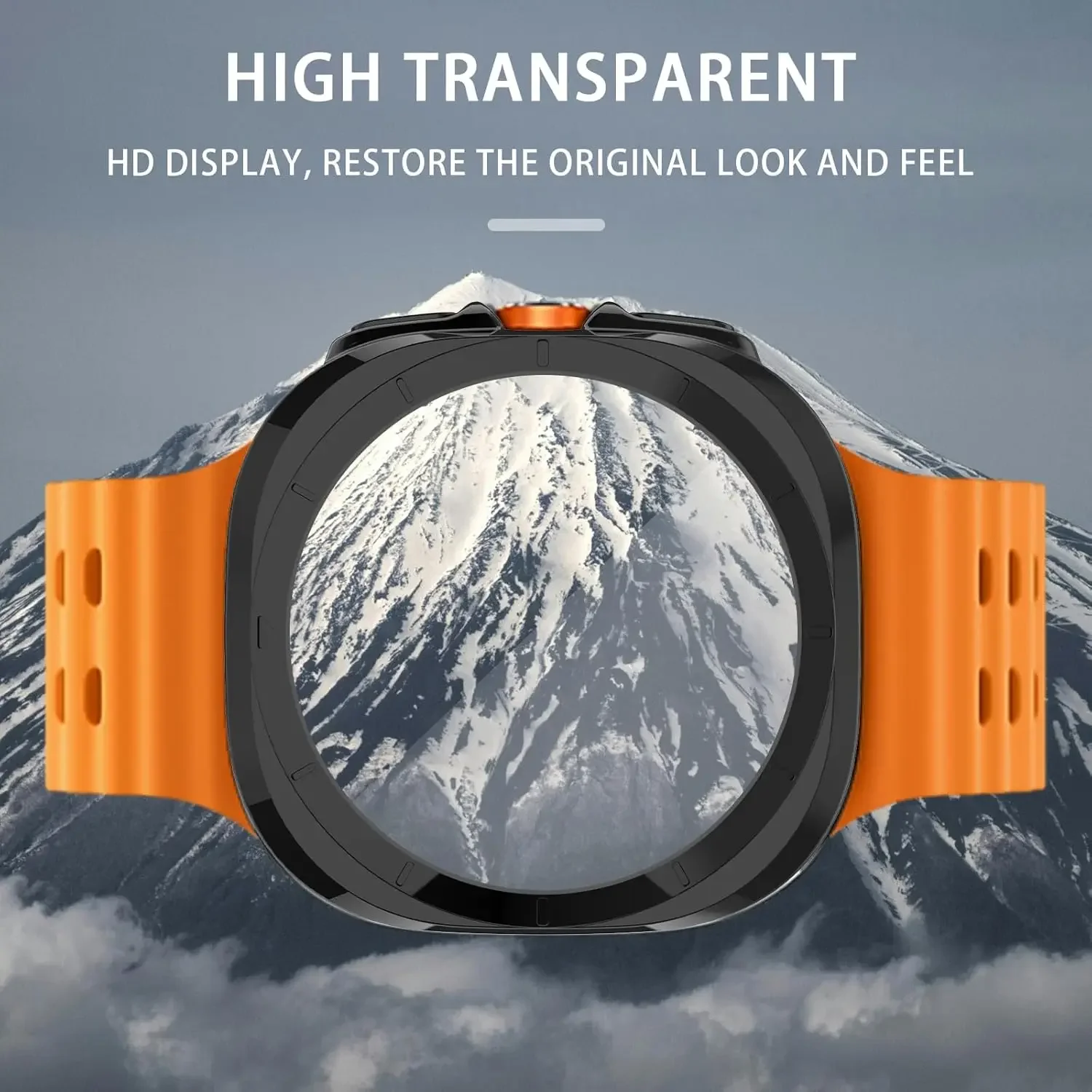Enhanced Glass+ Protective Case with Anti-Scratch Screen Protector