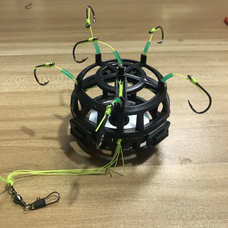 עגילי דייג חתול ריג דייג מים מלוחים לכל רמות מיומנות כלי דייג חלקים כלי דייג בצורת יערה