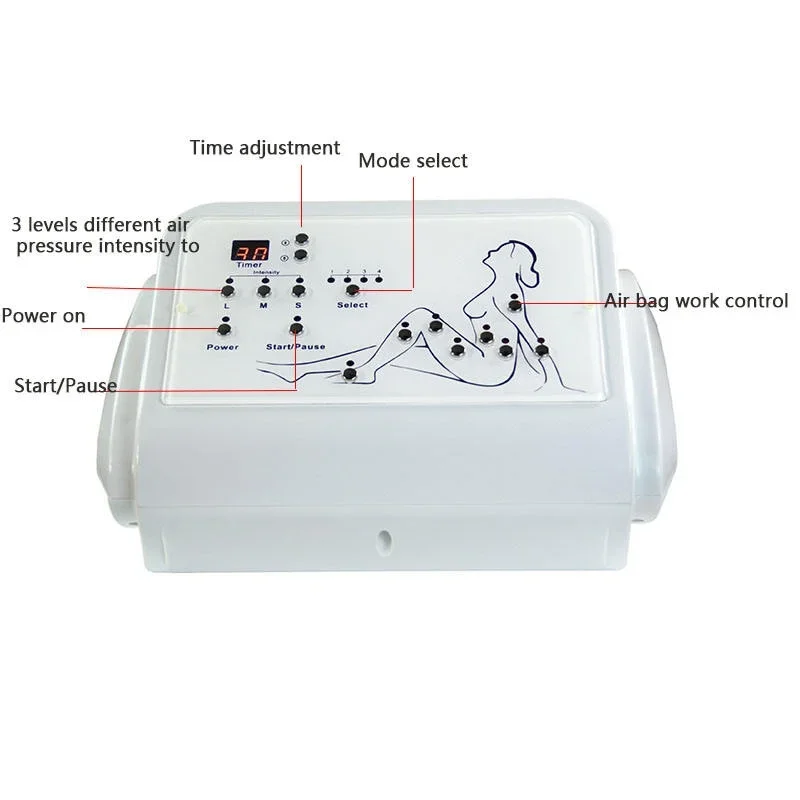 3 in 1 Professional Pressotherapy Machine Lymphatic Drainage Body Sculpting Equipment for Beauty Therapy Home Use Skin Tightenin