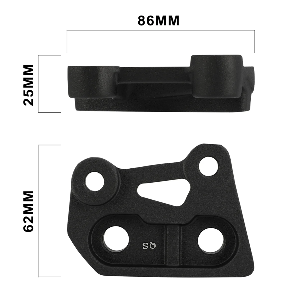 Motorcycle Footpeg Bracket Foot Peg Rest Footpedal Brackets Set for Talaria Sting X3 XXX Electric Bike Accessories