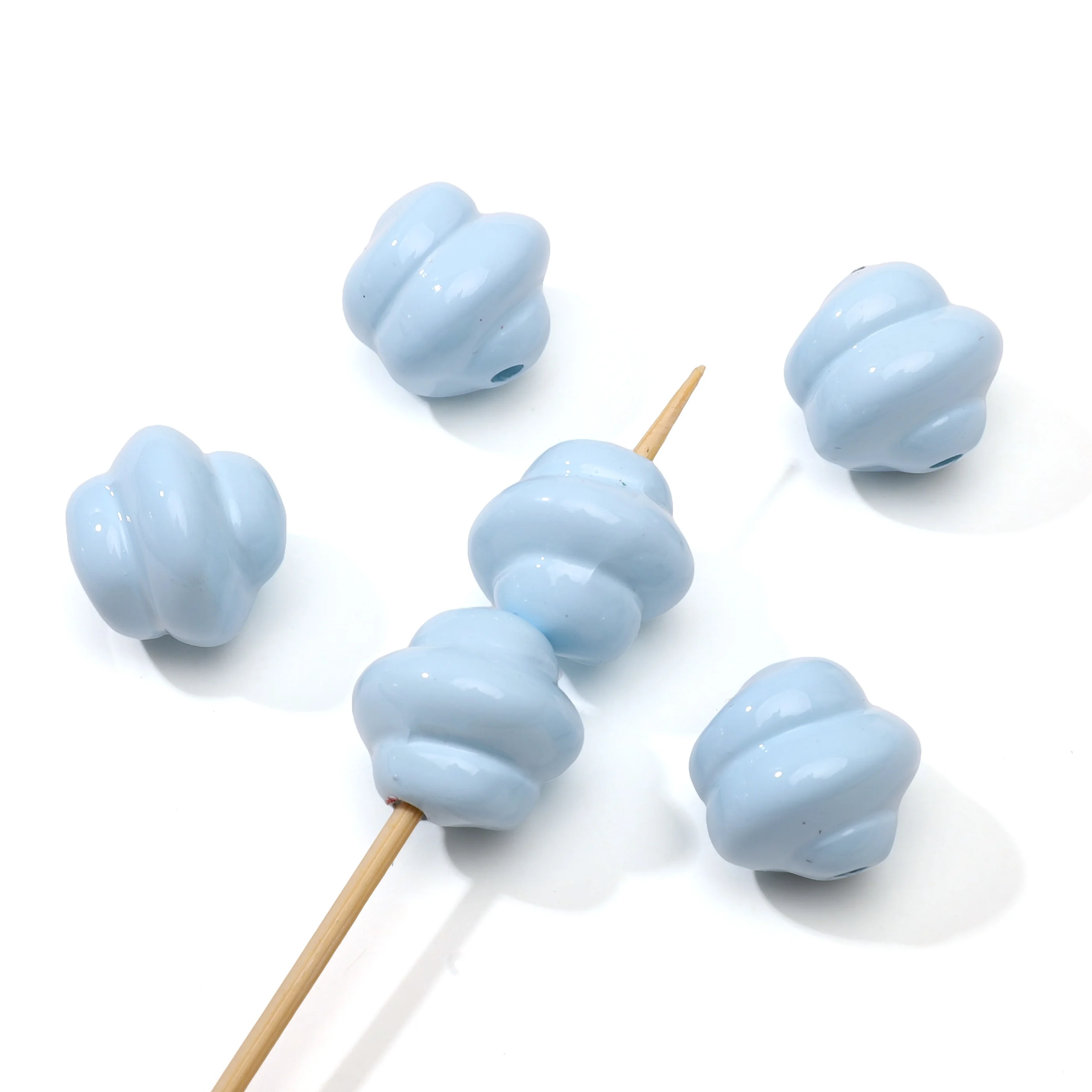 2/10 stücke eis ball Diy Handgemachte Anhänger Perlen Schmuck perforierte perlen Machen DIY perlen dekorative zubehör – Detail 10