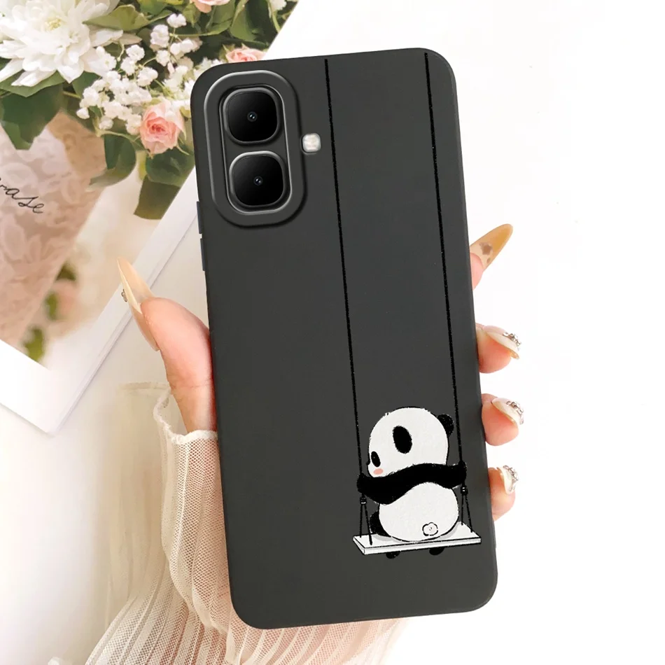 Cute Cat & Flower Butterfly Cartoon Shockproof Soft Silicone Phone Case