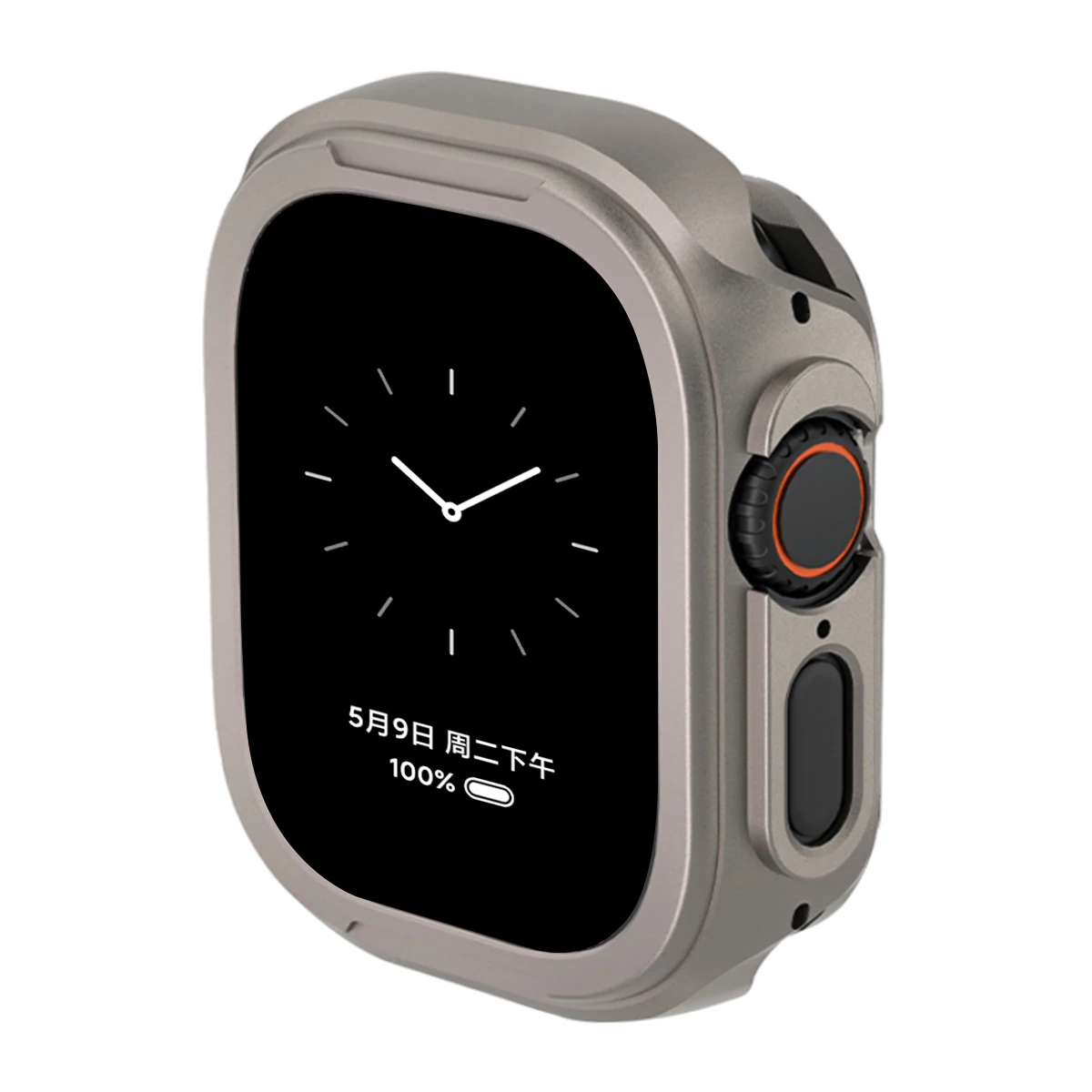 Premium Metal Protective Case for Apple Watch - Alloy Cover Bumper Frame