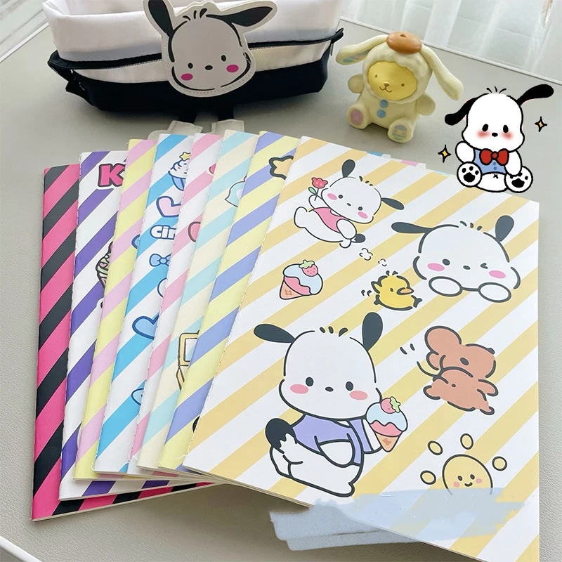 

Sanrio B5 Notebook Cartoon Anime Cute Kuromi Series Creativity Double-Sided Writing Student Workbooks Diary Office Notebook