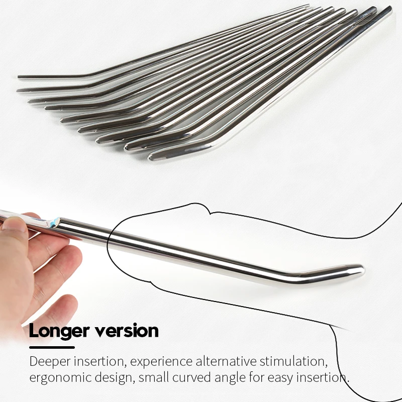 Adult Penis Sex Toys For Men Plug Stretching Male Private Goods Stainless Steel Catheters Urethral Sounds Dilators