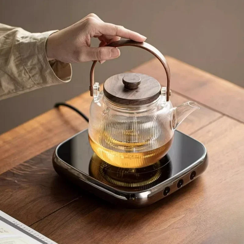 220V Electric Pottery Stove Tea Cooker Multifunctional Healthy Fruit Tea Healthy Kettle Small Cooker Boiler