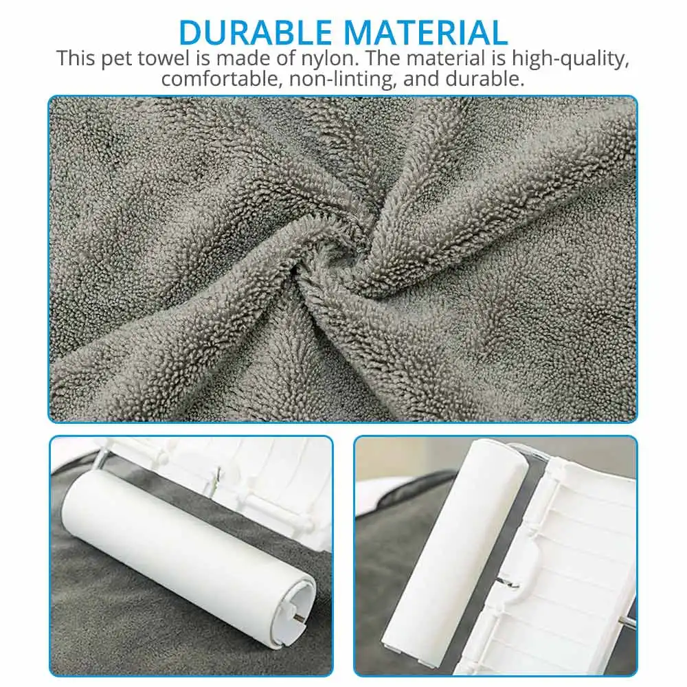 Super Absorbent Puppy Pet Dog Towel Bathrobe Bath Towels Quick-Drying Cat Bath Towel Supplies Dog Microfiber pet bath towel