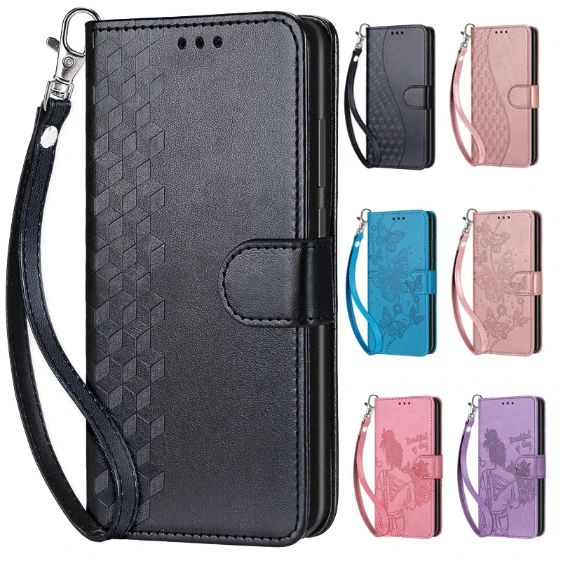 

Leather Case For Redmi Note 9 Pro 9S Shockproof Cases Wallet Flip Cover For Xiaomi Redmi 9C NFC 9A 9AT 9 Power 9T 3D Pattern Bag