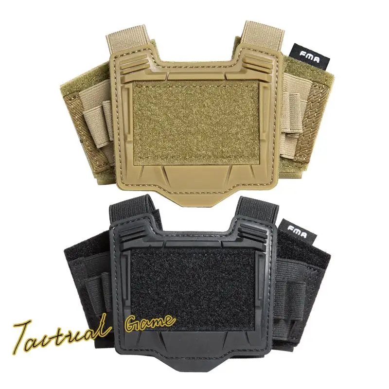 AQzxdc Kit contrappeso Borsa di bilanciamento per Casco, MK2 Battery Box Contrappeso 500D Nylon Helmet Bag, Accessori Tactical Fast Helmet con Gancio N Loop,Beige