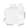 Camping Backpack Backpack Adjustable Shoulder Strap Multipurpose 9L Hiking Rucksack Travel Backpack for Hiking, Travel 6