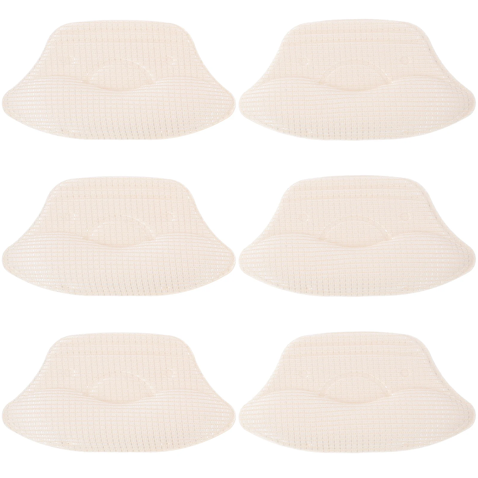 

3 Pairs Anti-wear Heel Mats Self-adhesive Invisible Shoe Pads Supple Sneaker Heel Pads