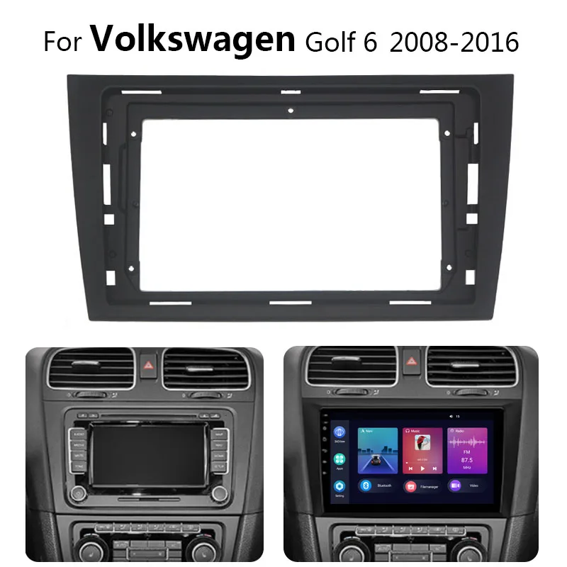 Kit cadre autoradio 2 DIN Volkswagen Golf 6