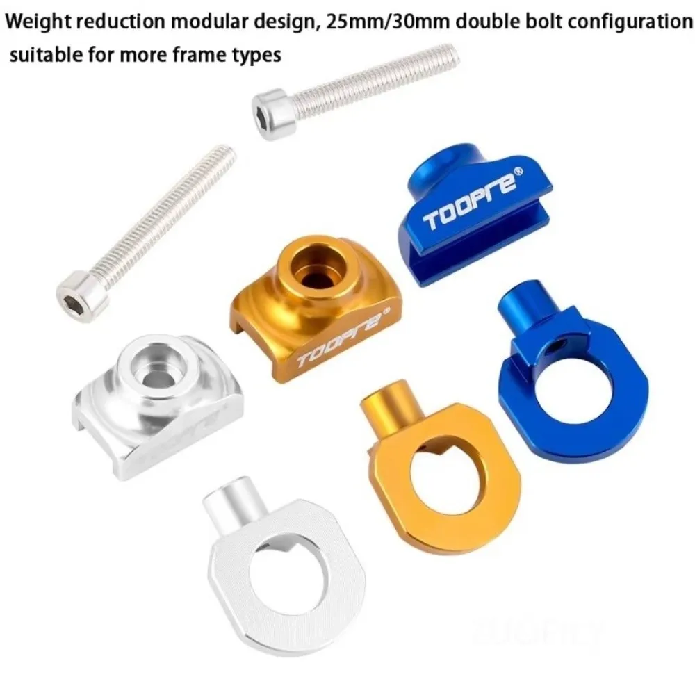 Bicycle Chain Tensioner Fixed Gear/Single-Speed/Folding Bikes Chain Adjuster Stabilizer Anti-Drop Device Fastener Bolt Regulator
