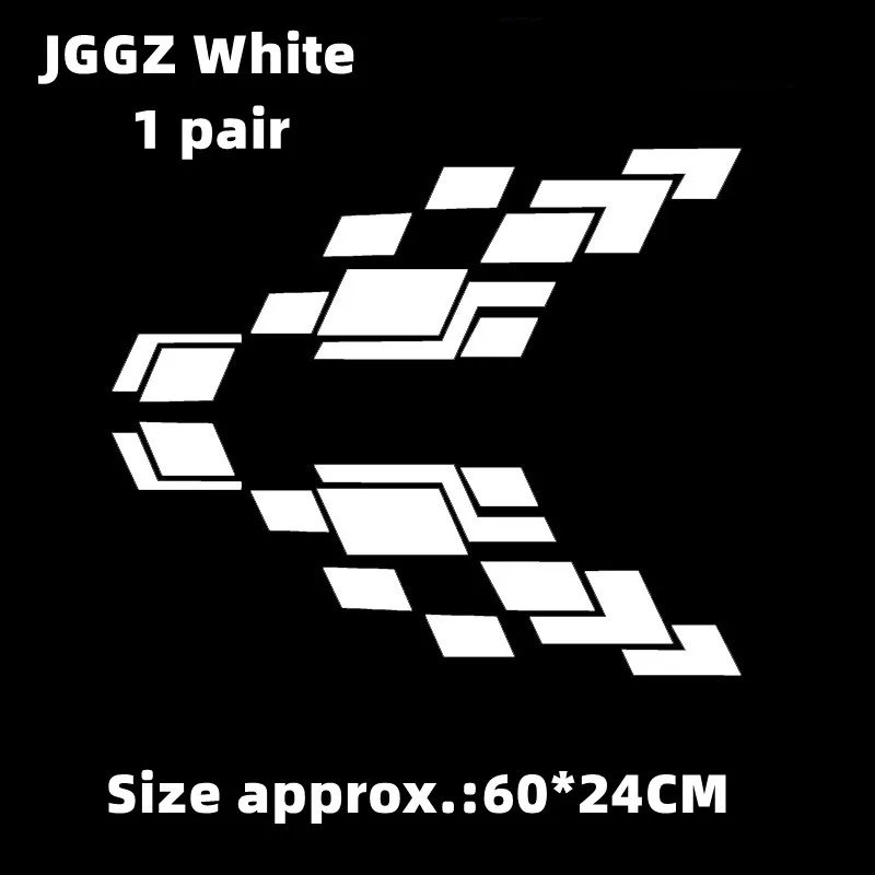 

Sports Racing Checkered Flag Car Stickers Wheel Eyebrow Decals For Car Door Bumper Bodywork Sticker Decoration Auto Accessories